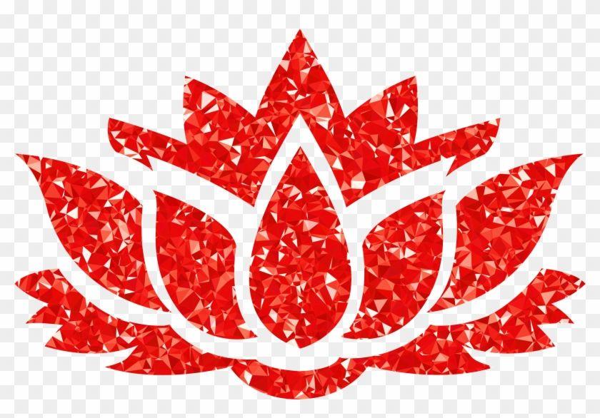 Lotus Flower Graphic Logo - This Free Icons Png Design Of Ruby Lotus Flower Silhouette - Lotus ...
