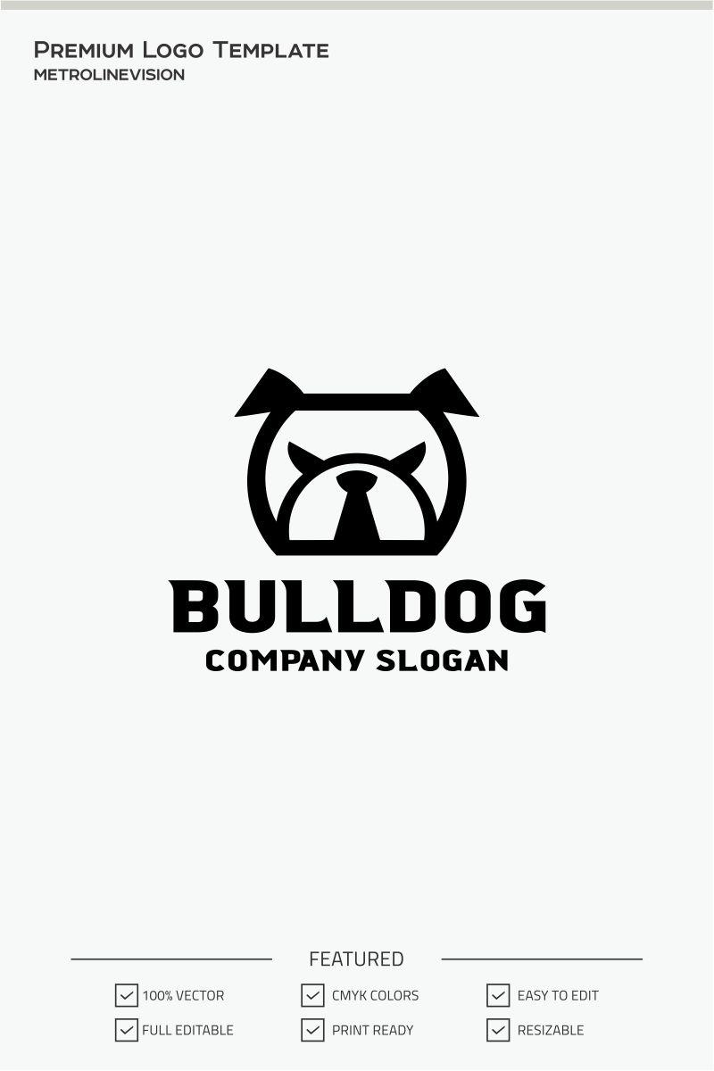 Bulldog Logo - Bulldog Logo Template