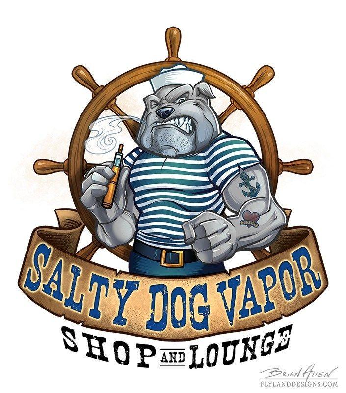 Bulldog Logo - Sailor Bulldog Logo Design - Flyland Designs, Freelance Illustration ...