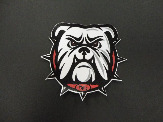 Bulldog Logo - NG Bulldog Logo Magnet
