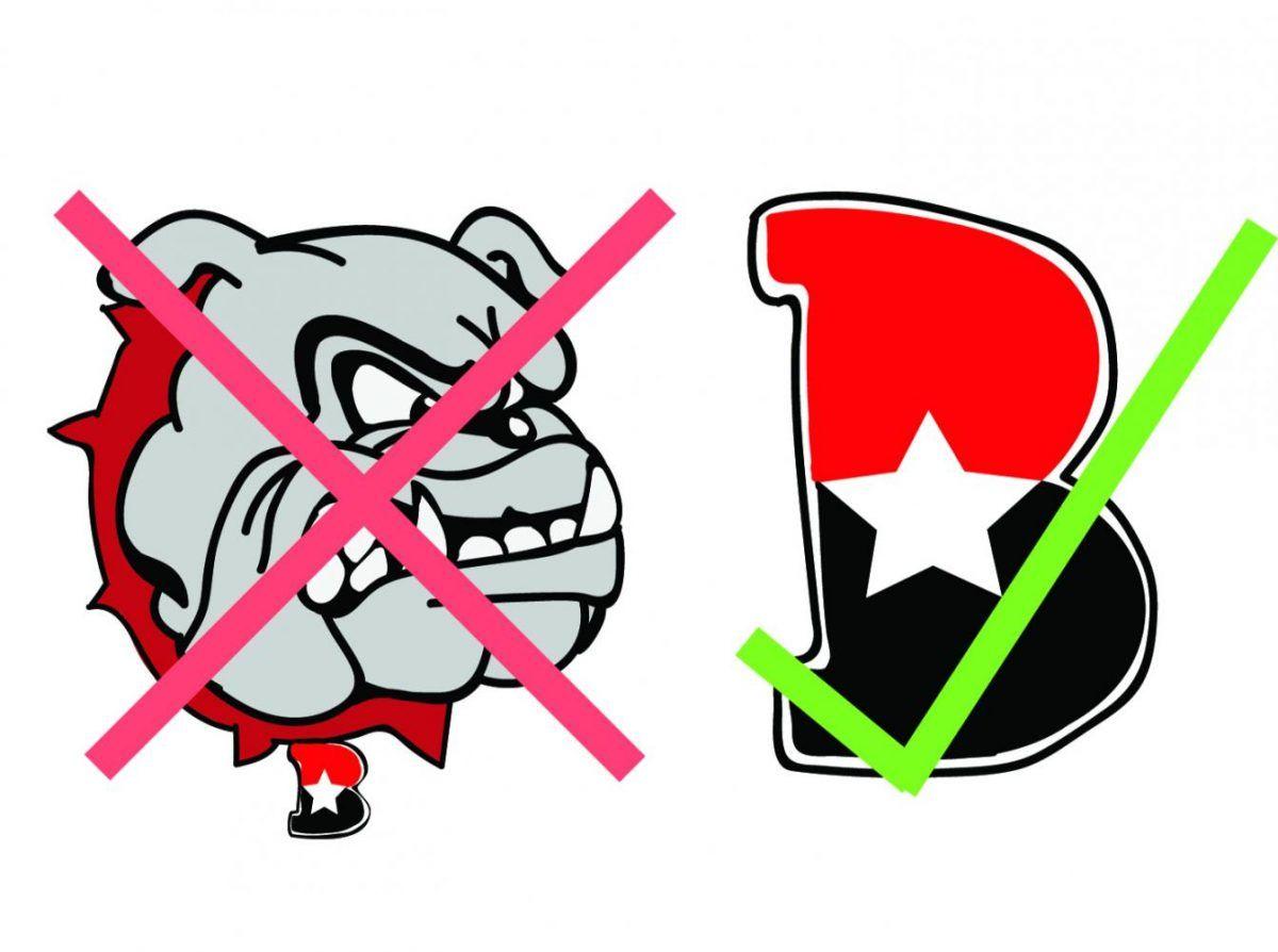 Bulldog Logo - School's bulldog logo creates lawsuit controversy – The Dispatch