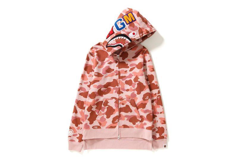 Pink BAPE Logo - BAPE Pink Camouflage Collection Pieces