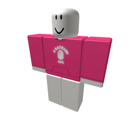 Pink BAPE Logo - 
