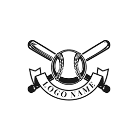Baseball Bat Logo - Free Baseball Logo Designs. DesignEvo Logo Maker