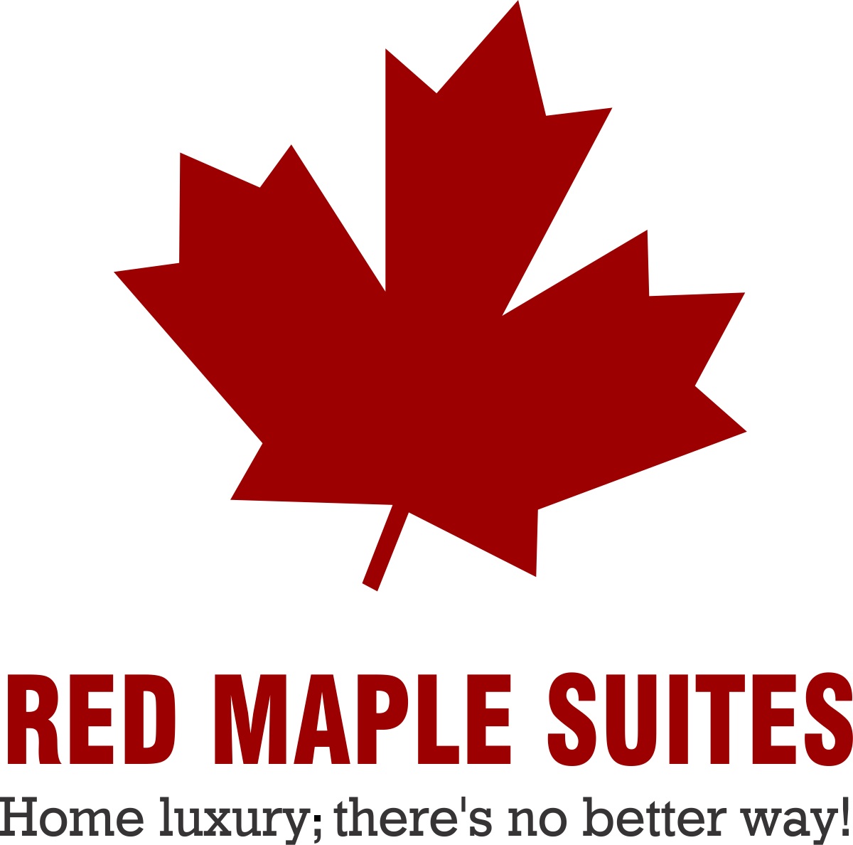 Red Maple Leaf Logo - Our Suites | Red Maple Suites