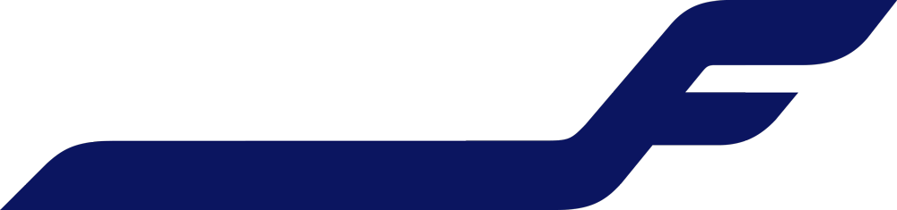 Blue F Logo - Finnair