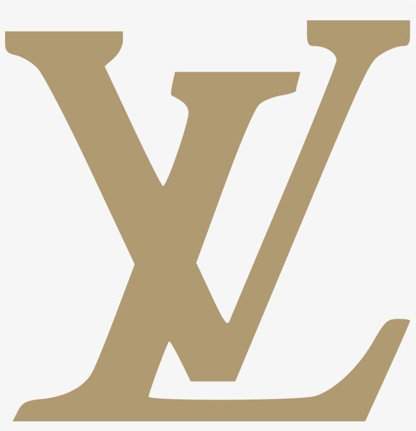 Gold LV Logo - Louis Vuitton Clipart Transparent - Gold Louis Vuitton Logo ...