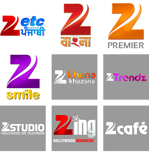 2 Blue Z Logo - Brand New: Zee TV Sees Swooshes