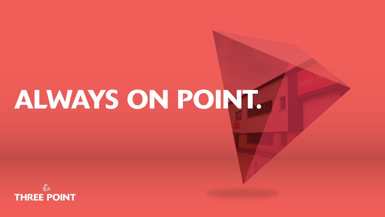 Three-Point Red Triangle Logo - Molly Kendrick Administrator Point Design
