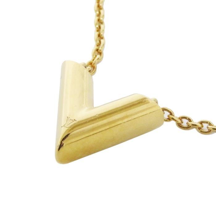 Gold LV Logo - Brand Shop Krone rakuten ichiba shop: Louis Vuitton necklace