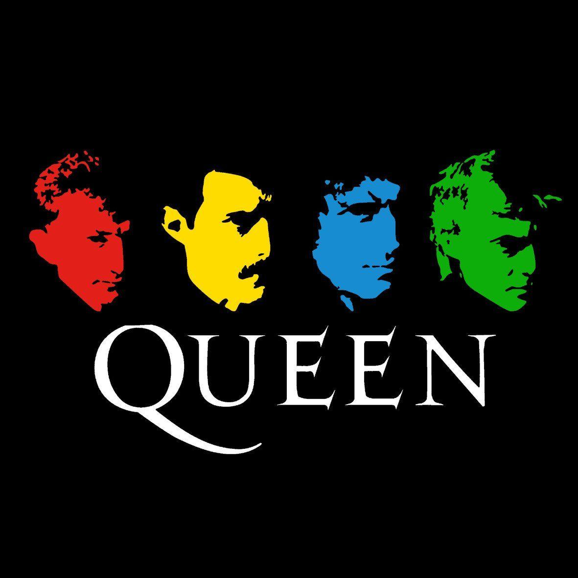 Queen Band Logo - Queen Band Faces – CENTRAL T-SHIRTS