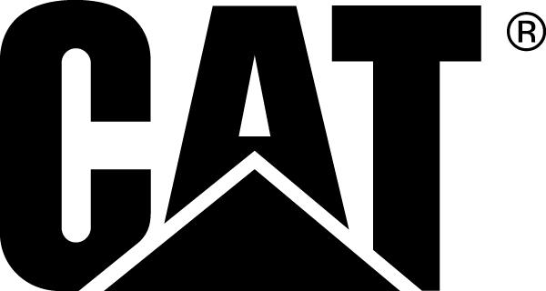 Black and White Caterpillar Logo - CAT logo - Stickers - Truck & Machinery Stickers - Australian Images