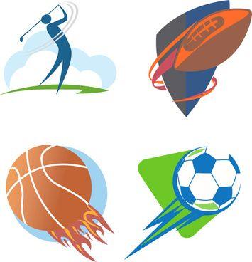 Creative Sports Logo - Sports logo free vector download (70,000 Free vector) for commercial ...