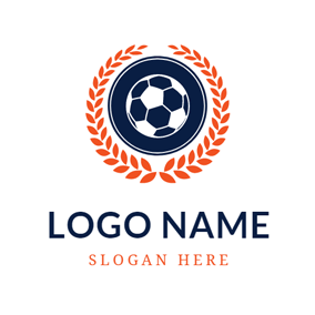 For Red Blue Orange Football Logo - Free Football Logo Designs. DesignEvo Logo Maker