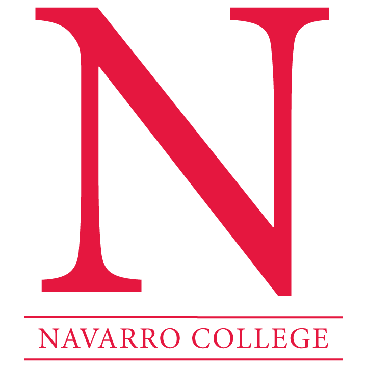College Red Logo - Navarro College. Marketing and Public Information