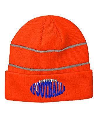 For Red Blue Orange Football Logo - Speedy Pros Sport Football Logo 31 Blue Embroidered