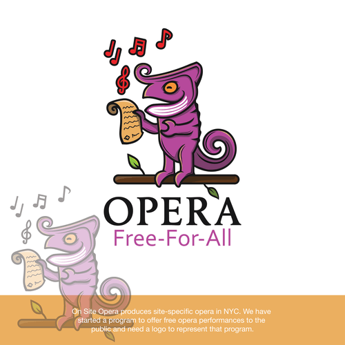 Opera All Logo - Create a vibrant logo for a NYC opera company. Logo design contest