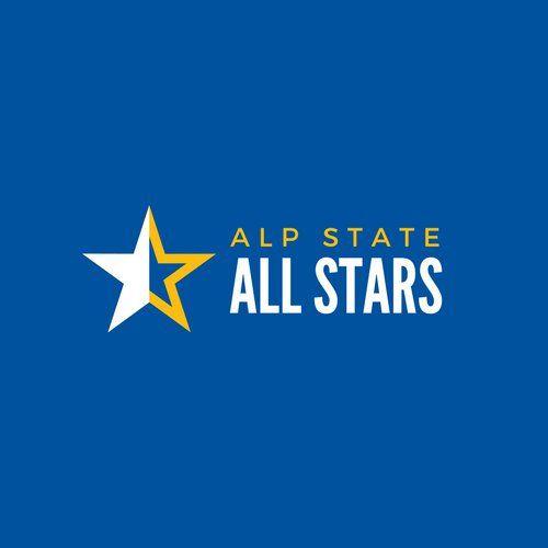 Blue and Yellow Star Logo - Blue Star Basketball Logo - Templates by Canva