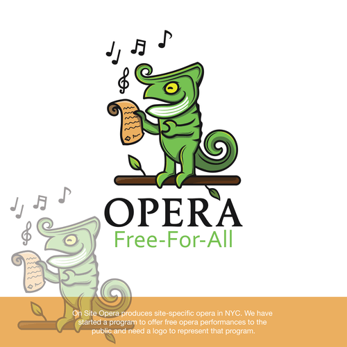 Opera All Logo - Create a vibrant logo for a NYC opera company | Logo design contest