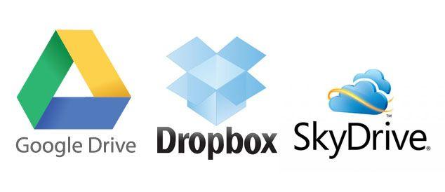 SkyDrive Logo - Google Drive, Dropbox, Microsoft SkyDrive compared one is