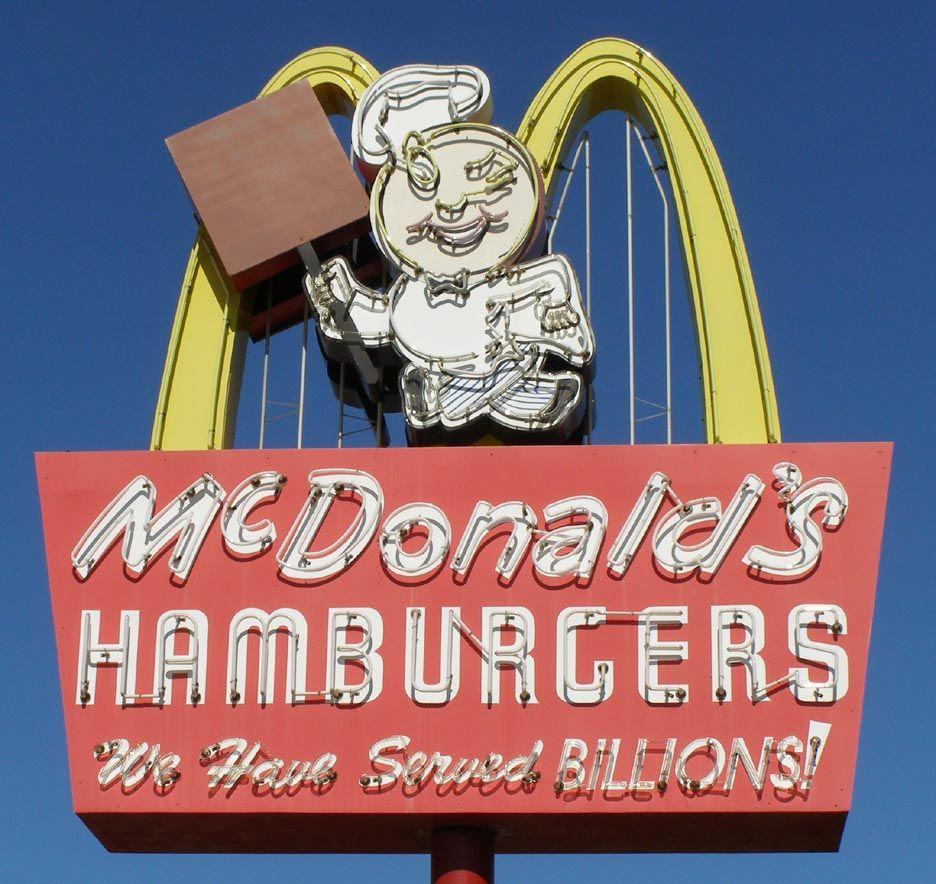Old McDonald's Logo - McDonald's Signs | RoadsideArchitecture.com