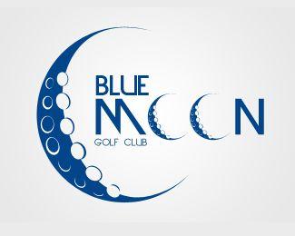 Blue Golf Logo - Blue Moon - Golf Club Designed by Akash45330 | BrandCrowd