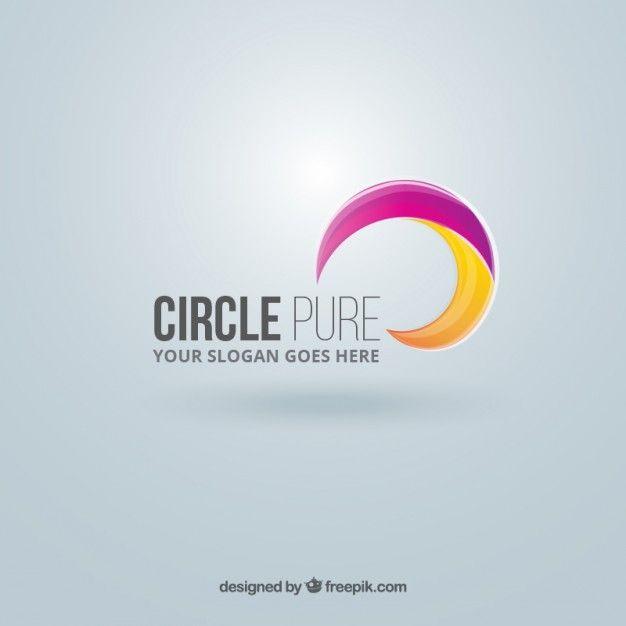 Abstract Circle Logo - Abstract circle logo Vector | Free Download