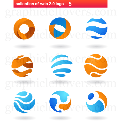 Abstract Circle Logo - Collection Of Abstract Circle Logos · GL Stock Image