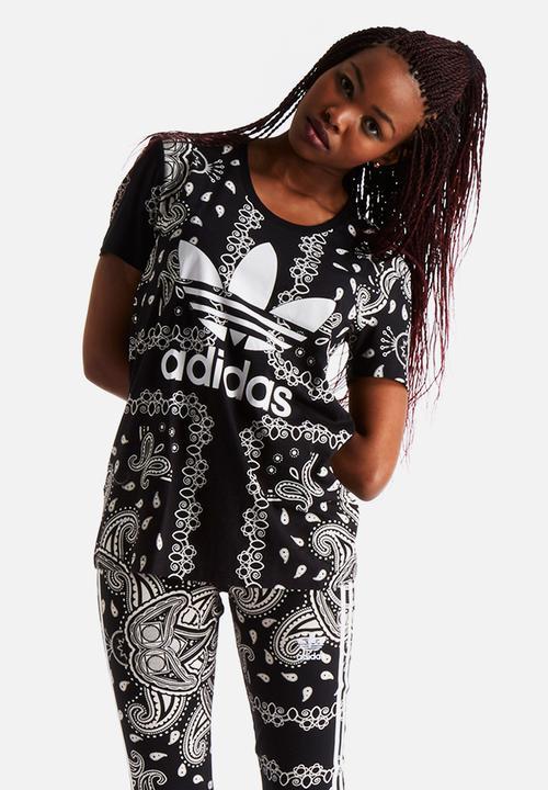 Adidas Paisley Logo - Paisly Logo Tee adidas Originals T-Shirts, Vests & Camis ...