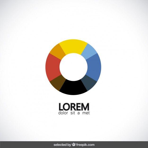 Abstract Circle Logo - Colorful abstract circle logo | free vectors | UI Download