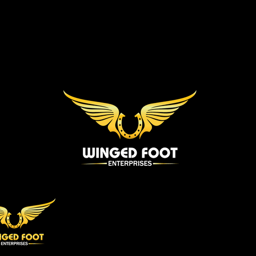 Who Has a Wing and a Foot Logo - logo for Winged Foot Enterprises | Logo design contest