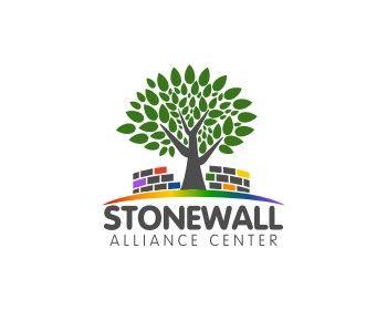 Stone Wall Logo - Stonewall Alliance Center logo design contest - logos by Max K