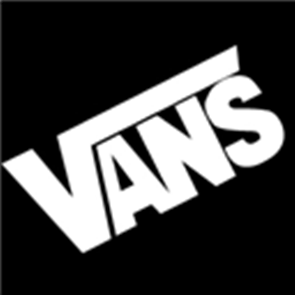 Black And White Vans Logo Logodix - roblox vans logo