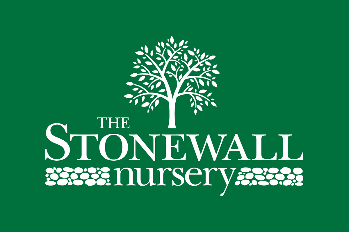 Stone Wall Logo - The Stonewall Nursery and Bond Landscaping Logo