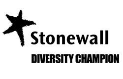 Stone Wall Logo - Reading is a Stonewall Diversity Champion of Reading
