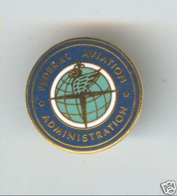 Federal Aviation Logo - FAA Federal Aviation Administration US LOGO Pin Badge