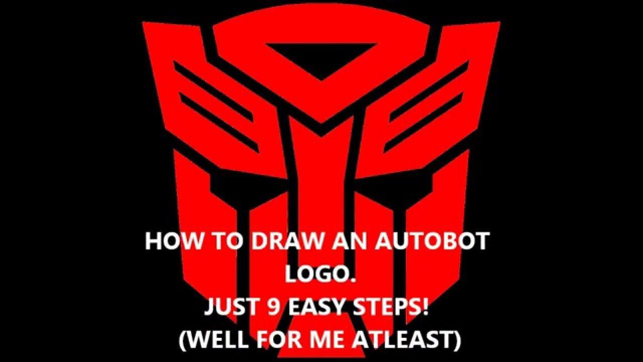 Transformers Autobot Logo - How To Draw The Autobot Logo - YouTube