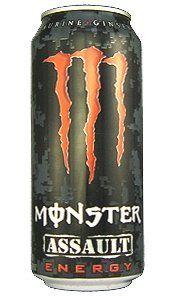 Camo Monster Logo - Amazon.com : 16 Pack - Monster Assault Energy Drink - 16oz ...