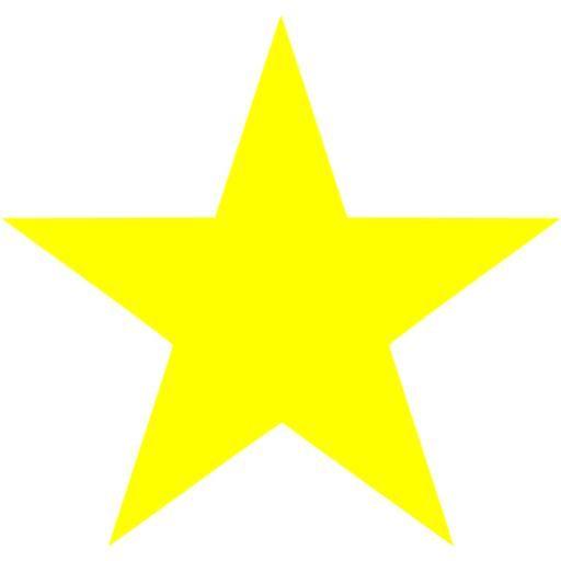 Blue and Yellow Star Logo - Yellow star icon yellow star icons