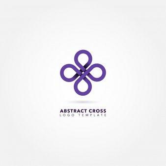 Croos Logo - Abstract cross logo template Vector | Free Download