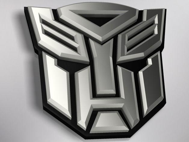 Transformers Autobot Logo - Transformers Autobot logo by MrSnoWie - Thingiverse
