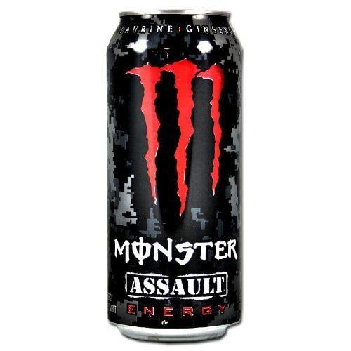 Camo Monster Logo - Amazon.com : Monster Energy Drink, Assault, 16 Ounce Cans Pack Of 8