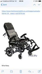 VIP Karma Logo - Karma VIP Tilt In Space Transit Wheel Chair | eBay