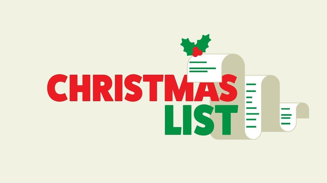 Christmas List Logo - Christmas List List 02 2018