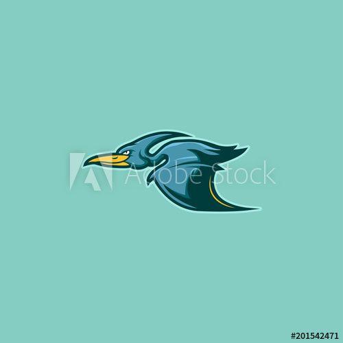 Pterodactyl Logo - Pterodactyl Mascot Icon Logo - Buy this stock vector and explore ...