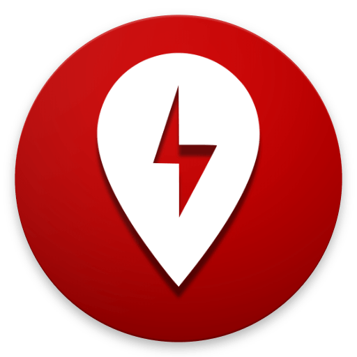 Tesla App Logo - Superchargers for Tesla, incl destination chargers