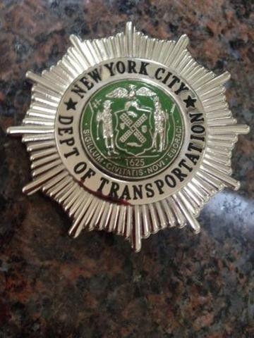 New York City Dot Logo - New York City DOT Badge Hallmark Smith And Warren