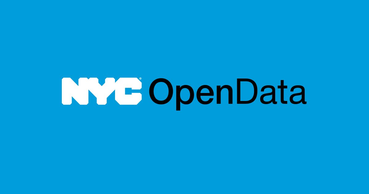 New York City Dot Logo - NYC Open Data -
