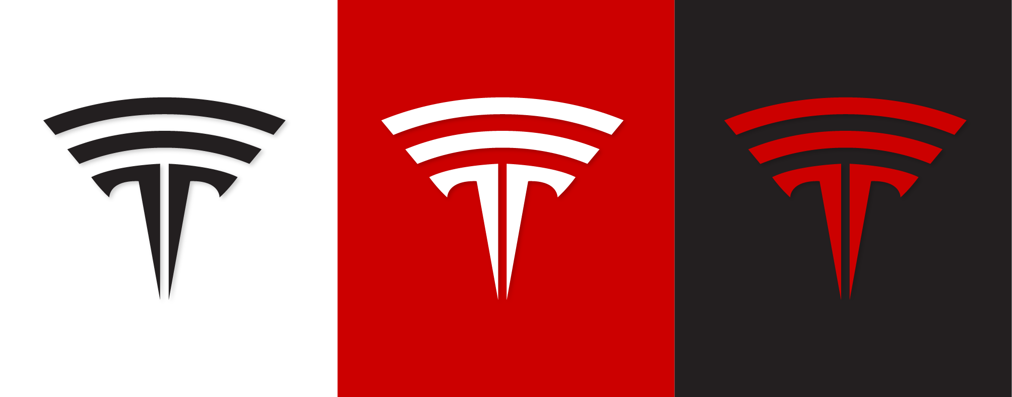 Tesla App Logo - Alyssa Hill Centered Web Designer