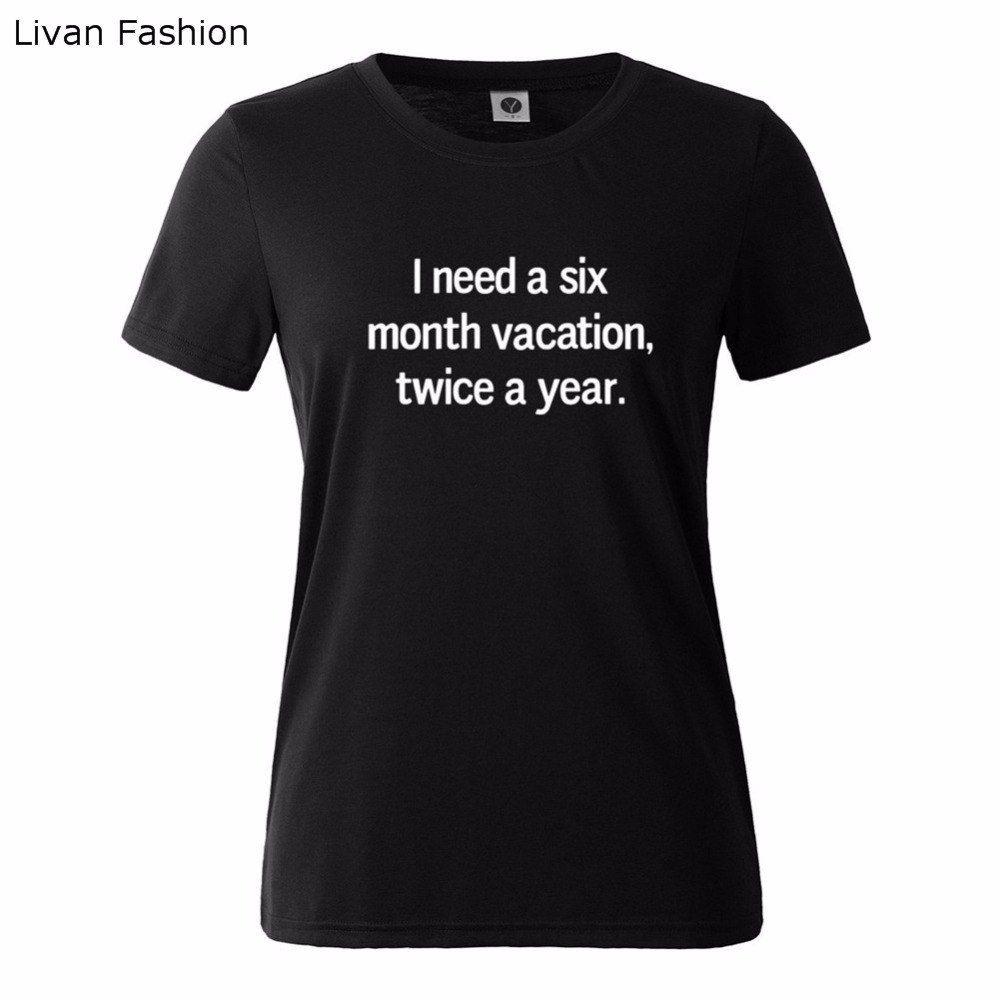 Six Letter Clothing Logo - Livan Fashion I need a six Letters Summer Short Sleeve TCausal Tops